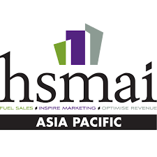 HSMAI Asia Pacific logo with stylized building icon and tagline on a light background.